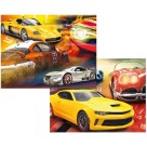 Quebra-Cabeça - Carros 100 Peças 12049 Toia Brinquedos