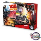 Quebra-Cabeça - Motos 100 Peças 12050 Toia Brinquedos