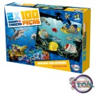 Quebra-Cabeça - Oceanos 100 Peças 12178 Toia Brinquedos