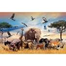 Quebra-Cabeça - Safari 500 Peças 12212 Toia Brinquedos