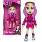 Boneca Emilly Vick - Dos Rosa 25cm 1270 Baby Brink