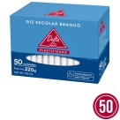 Giz Escolar Branco Plastificado - Caixa com 50 Delta