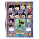 Caderno 1 Matéria Irmão do Jorel 80 Folhas Credeal