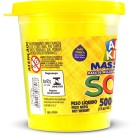 Massa de Modelar 500g - Amarelo Limão Acrilex