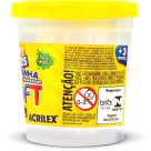 Massa de Modelar 150g - Branco Neve Acrilex