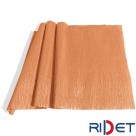 Papel Crepom Impermeável Metal 48cm x 2m - Cobre