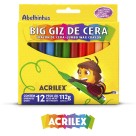 Big Giz de Cera 12 Cores Acrilex
