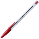 Caneta Esferográfica 1.0mm Economic Vermelha Compactor