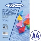 Papel Especial para Origami e Dobradura A4 50 Folhas Menno