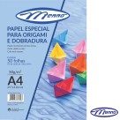 Papel Especial para Origami e Dobradura A4 50 Folhas Menno