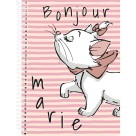 Caderno 1 Matéria Marie e Pooh 80 Folhas Culturama