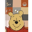 Caderno 1 Matéria Marie e Pooh 80 Folhas Culturama