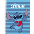 Caderno 1 Matéria Stitch e Angel 80 Folhas Culturama