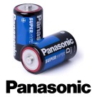 Pilha Grande D - Cartela com 2 Pilhas Panasonic