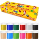 Tempera Guache 12 Cores Heróis Radex