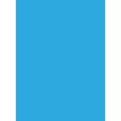 Papel Cartolina 180g 48x65cm - Azul