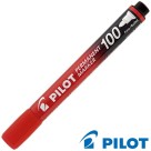 Pincel Marcador Permanente SCA-100 Vermelho Pilot