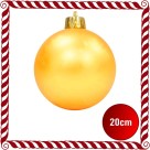 Bola de Natal 20cm Ouro SoNatal