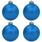 Bola de Natal 6cm Azul c/4 SoNatal