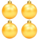 Bola de Natal 6cm Ouro c/4 SoNatal