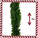 Festão de Natal Fougeron Verde 5cm x 5 Metros FFQ-5 SoNatal