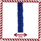 Festão de Natal Rabo de Gato Azul 3cm x 5 Metros FFQ-3 SoNatal