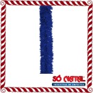 Festão de Natal Rabo de Gato Azul 3cm x 5 Metros FFQ-3 SoNatal
