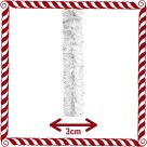 Festão de Natal Rabo de Gato Branco 3cm x 5 Metros FFQ-3 SoNatal