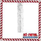 Festão de Natal Rabo de Gato Branco 3cm x 5 Metros FFQ-3 SoNatal