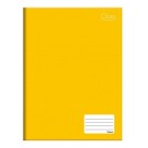 Caderno Brochura 1/4 Amarelo 48fls Foroni