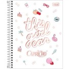 Caderno Colegial 1 Matéria Capricho 80fls Tilibra
