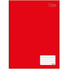 Caderno Brochura Vermelho 48 Folhas Foroni