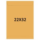 Envelope 22cm x 32cm - Kraft Ouro Scrity