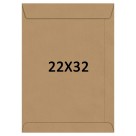Envelope 22cm x 32cm - Kraft Natural c/250 Scrity