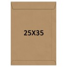 Envelope 25cm x 35cm - Kraft Natural c/10 Scrity