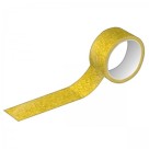 Fita Adesiva Washi Tape - Glitter e Metalizada 15mm x 10m Tilibra