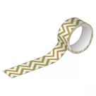 Fita Adesiva Washi Tape - Glitter e Metalizada 15mm x 10m Tilibra