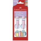 Canetinha Hidrográfica 6 Cores Vai e Vem Pastel Faber Castell