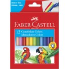 Canetinha Hidrográfica 12 Cores Faber Castell