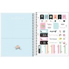 Caderno Colegial 1 Matéria Capricho 80fls Tilibra