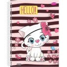 Caderno 20 Matérias Kbom Feminino 400fls São Domingos