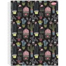 Caderno 20 Matérias Kbom Feminino 400fls São Domingos
