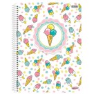 Caderno 20 Matérias Kbom Feminino 400fls São Domingos