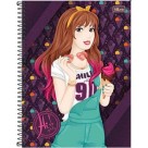 Caderno 16 Matérias Hi Girls 320fls Tilibra