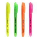 Marca Texto 4 Cores Fluorescente Gatte