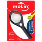 Lupa 2 em 1 Super 60mm Diâmetro Molin
