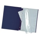Pasta Catálogo Ofício com 50 Envelopes Finos Azul 1090AZ DAC