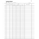 Livro Registro de Inventário - Modelo 7 50 Folhas São Domingos