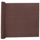 Papel Crepom Simples 48cm x 2m - Marrom