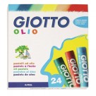 Giz Pastel Oleoso 24 Cores Giotto